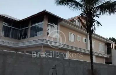 Casa de vila à venda com 438,00m² e 4 quartos em vargem grande, rio de janeiro - rj