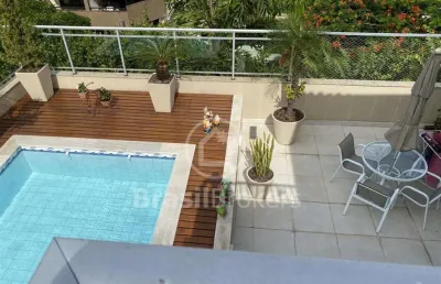 Condominio do edificio barravento - cobertura duplex 5 quartos, sendo 4 suítes