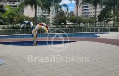 Apartamento à venda com 78,00m² e 3 quartos em barra olímpica, rio de janeiro - rj