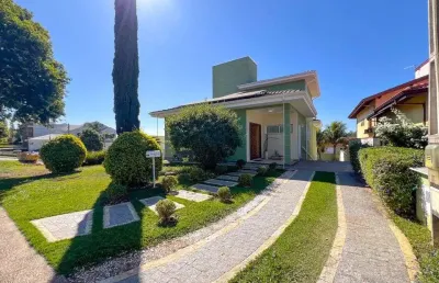 Casa térrea de 393 m2 mob. c/ 4 suítes no cond. reserva da serra em jundiaí - sp