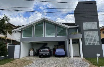 Casa de 580 m2 c/ 4 suítes mobiliada + piscina no portal do paraíso 2 em jundiaí