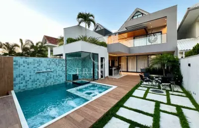 Casa em condomínio no recreio-rj, decorada e mobiliada