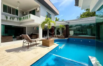 Casa em quintas do rio em barra da tijuca  -  rio de janeiro
