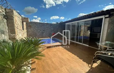 Casa com 3 dormitórios à venda, 190 m² por r$ 750.000,00 - cidade jardim - uberlândia/mg