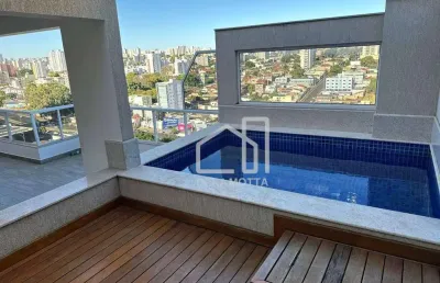 Cobertura com 3 dormitórios à venda, 250 m² por r$ 2.500.000,00 - vila póvoa - uberlândia/mg