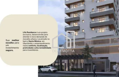 Loft com 1 dormitório à venda, 40 m² por r$ 263.976 - santa mônica - uberlândia/mg