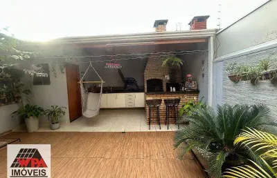 Casa à venda, 3 quartos, 1 suíte, 3 vagas, parque residencial jaguari - americana/sp
