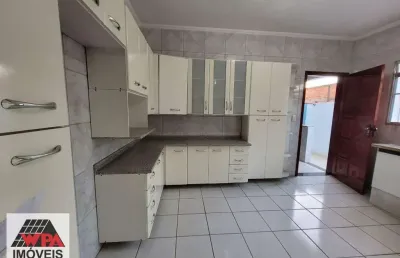 Casa para aluguel, 3 quartos, 1 vaga, parque residencial jaguari - americana/sp