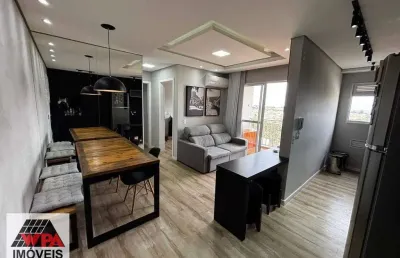 Apartamento à venda, 2 quartos, 1 vaga, jardim mollon - santa bárbara d'oeste/sp