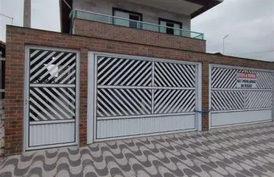 Excelente casa de condomínio sobreposta alta no vilamar, vila caiçara