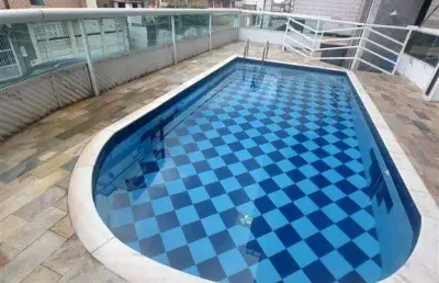 Excelente apartamento com 01 dormitório no bairro vila assunção em praia grande!
