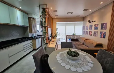Apartamento 81m, 3 quartos, suíte, sacada gourmet e 1 vaga jardim independência