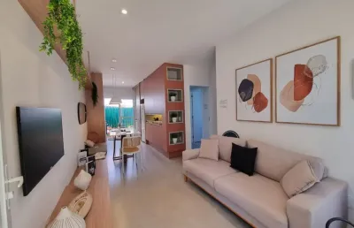 Casa com suíte em condomínio fechado com infraestrutura completa