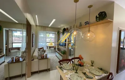 Smart caminho das árvores. apartamento de 1 e 2 quartos com total infraestrutura de lazer! rooftop incrível.