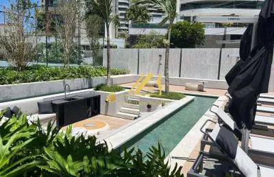 Apartamento 4 suítes, 330m2, no horto florestal. monvert. andar médio.