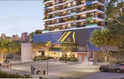 Apartamento quarto e sala, 34,50m2 no melhor do horto. alive horto florestal! lazer completo com luxo e sofisticação!