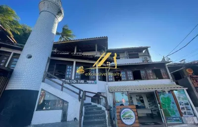 Pousada à venda em morro de são paulo! na primeira praia, com 40 apartamentos vista mar, piscina com vista panorâmica! pousada farol do morro!