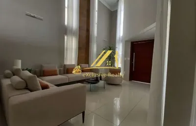 Alphaville litoral norte 1: casa linda, finamente decorada e mobiliada, com 345m2 de área construída. 4 suítes, sendo 2 com closet. porteira fechada.