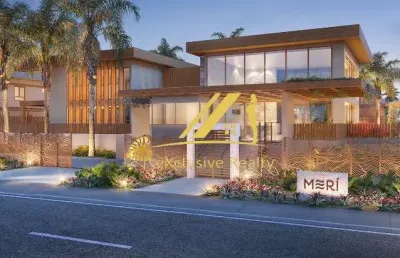 Merí itacimirim, condomínio de casas a partir de 138m2 pé na areia em itacimirim! total infraestrutura! projeto único. ótima opção de investimento