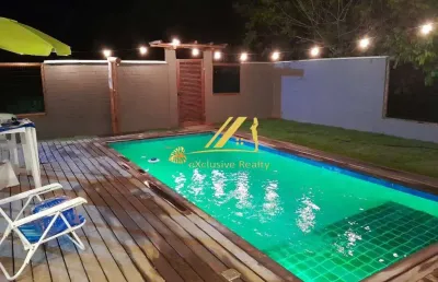 Casa 3 suítes mobiliada em barra grande, sul da bahia. 178m², a 400m da praia. piscina e varanda. taipu de fora, melhor local de barra grande, maraú!