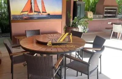 Condomínio casas de praia do forte, 300m da vila. casa finamente decorada e mobiliada em praia do forte. 4 suítes, com piscina, jardim. 260m2