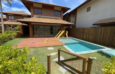 Marluá itacimirim casa duplex 4 suítes, 180m2, piscina privativa no melhor de itacimirim. literalmente beira mar! o condomínio de alto luxo oferece