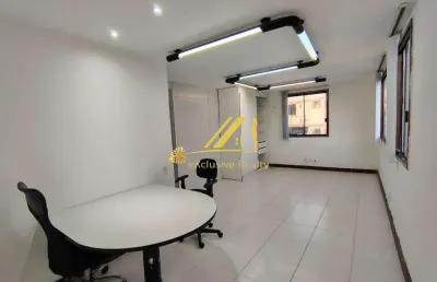 Alugamos sala comercial semi mobiliada no rio vermelho.52m2  dividida em 2 salas, com recepção e uma copa. 2 banheiros e 2 vagas de garagem. semi mobi