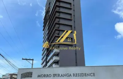 Morro ipiranga residence, 4 suítes, com 2 varandas, 210m2, 3 vagas de garagem! pronto para morar! hall exclusivo com total infraestrutura de lazer!