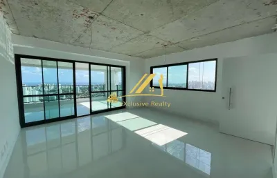 Oportunidade mansão unique, 4 suítes, 212 m2, no caminho das árvores! andar super alto com vista incrível para o mar,  3 vagas de garagem. 1 por andar