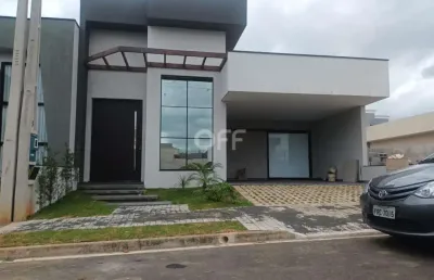 Casa em condomínio fechado com 3 quartos à venda na avenida jardim botânico, 01, parque olívio franceschini, hortolândia, 170 m2 por r$ 1.100.000