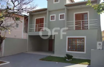 Casa em condomínio fechado com 3 quartos à venda na rua san conrado, 2, loteamento caminhos de san conrado (sousas), campinas, 272 m2 por r$ 965.000
