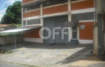 Barracão / galpão / depósito à venda na rua oscar leite, 156, ponte preta, campinas, 750 m2 por r$ 1.700.000
