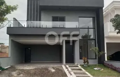 Casa em condomínio fechado com 3 quartos à venda na avenida olívio franceschini, 805, vila real, hortolândia, 260 m2 por r$ 1.380.000