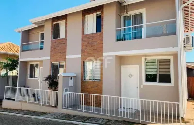 Casa em condomínio fechado com 3 quartos à venda na rua professor antônio nogueira braga, 76, parque rural fazenda santa cândida, campinas, 100 m2 por r$ 750.000