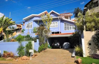 Casa em condomínio fechado com 4 quartos à venda na rua armando eurico stocco, 77, sousas, campinas, 452 m2 por r$ 2.100.000
