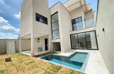 Casa em condomínio fechado com 4 quartos à venda na rua três, s/n, bosque dos eucaliptos, valinhos, 244 m2 por r$ 1.415.000