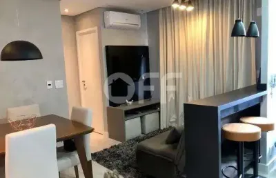 Loft com 1 quarto à venda na avenida aquidaban, 159, centro, campinas, 42 m2 por r$ 510.000