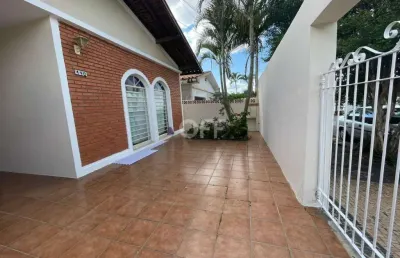 Casa com 3 quartos para alugar na rua presidente bernardes, 170, jardim flamboyant, campinas, 155 m2 por r$ 3.100