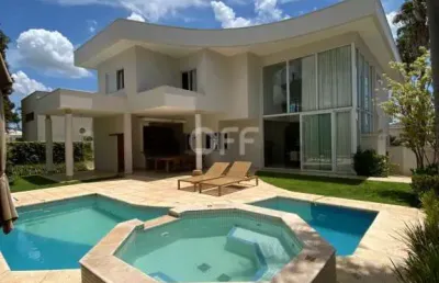 Casa em condomínio fechado com 4 quartos à venda na avenida alphaville, 8, alphaville dom pedro, campinas, 481 m2 por r$ 3.900.000