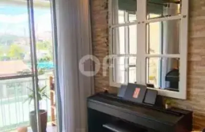 Apartamento com 3 quartos à venda na avenida washington luís, 4600, vila marieta, campinas, 55 m2 por r$ 330.000