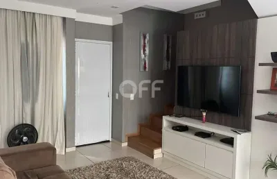 Casa em condomínio fechado com 3 quartos à venda na rua antônio giusepe beltramelli, 191, sousas, campinas, 110 m2 por r$ 1.200.000
