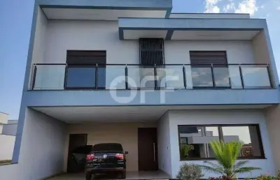 Casa em condomínio fechado com 3 quartos à venda na avenida jardim botânico, 01, parque olívio franceschini, hortolândia, 200 m2 por r$ 1.250.000
