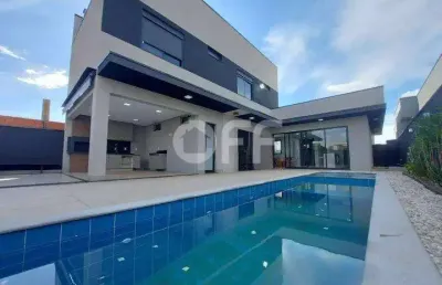 Casa em condomínio fechado com 3 quartos à venda na rua sebastião cardoso, 548, parque brasil 500, paulínia, 210 m2 por r$ 1.700.000