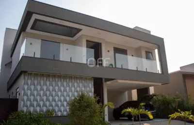 Casa em condomínio fechado com 4 quartos à venda na rua das palmas, 01, alphaville dom pedro, campinas, 410 m2 por r$ 5.490.000