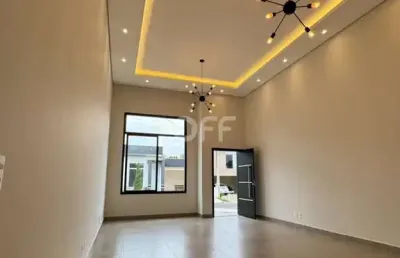 Casa em condomínio fechado com 3 quartos à venda na avenida jardim botânico, 01, parque olívio franceschini, hortolândia, 162 m2 por r$ 965.000
