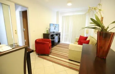 Apartamento com 1 quarto para alugar na rua boaventura do amaral, 1060, cambuí, campinas, 45 m2 por r$ 4.590