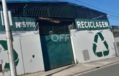 Barracão / galpão / depósito para alugar na cidade satélite íris, campinas , 1000 m2 por r$ 6.500