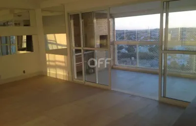 Apartamento com 3 quartos à venda na avenida alaôr faria de barros, 1050, alphaville, campinas, 137 m2 por r$ 1.600.000