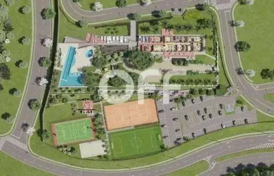 Terreno em condomínio fechado à venda na avenida padre busch, 20, alphaville dom pedro, campinas por r$ 1.000.000