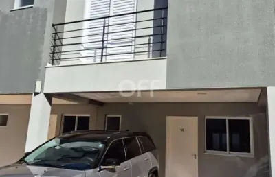 Casa em condomínio fechado com 3 quartos à venda na rua das margaridas, 45, chácara primavera, campinas, 97 m2 por r$ 850.000